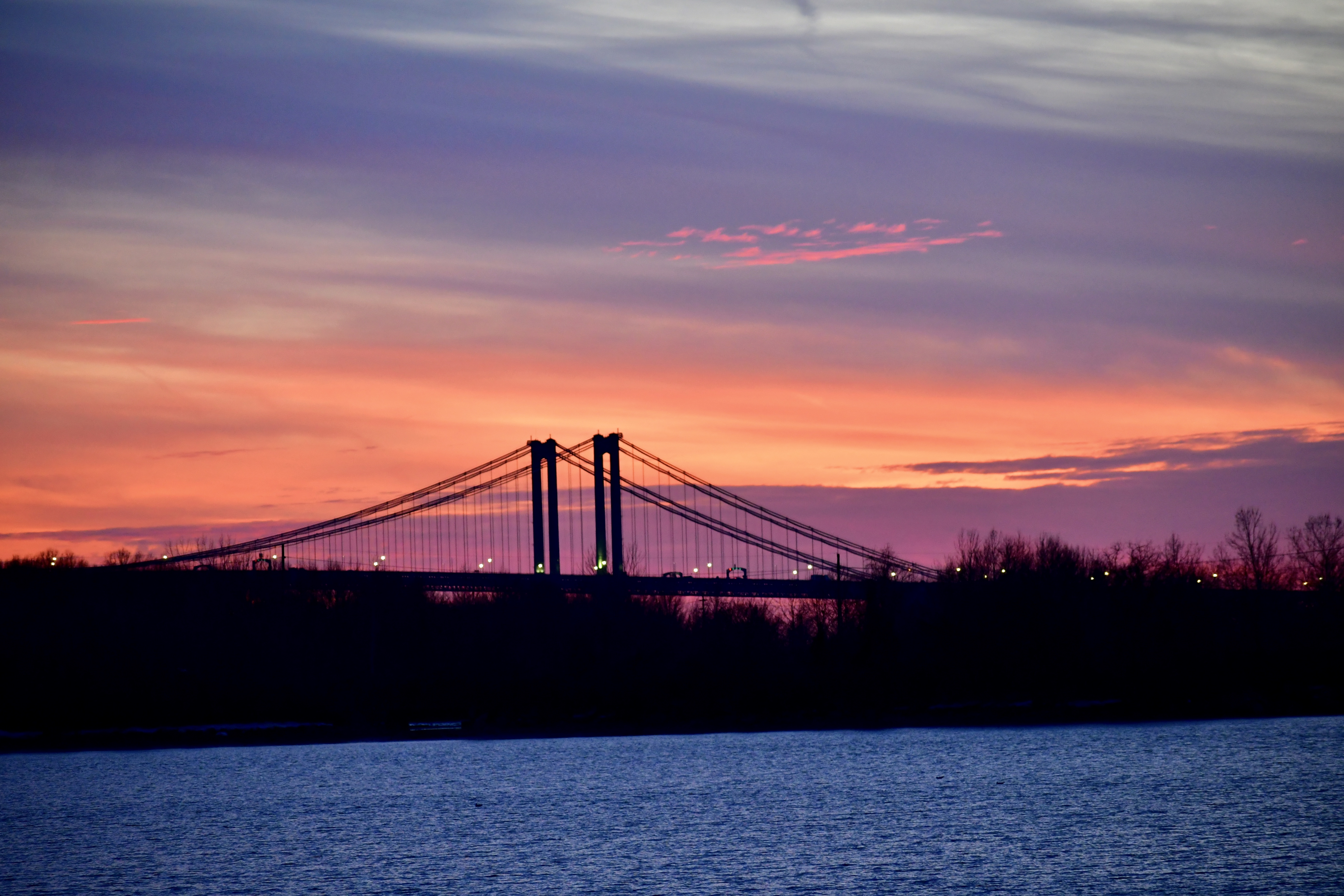 NJ Sunset wtih Bridge